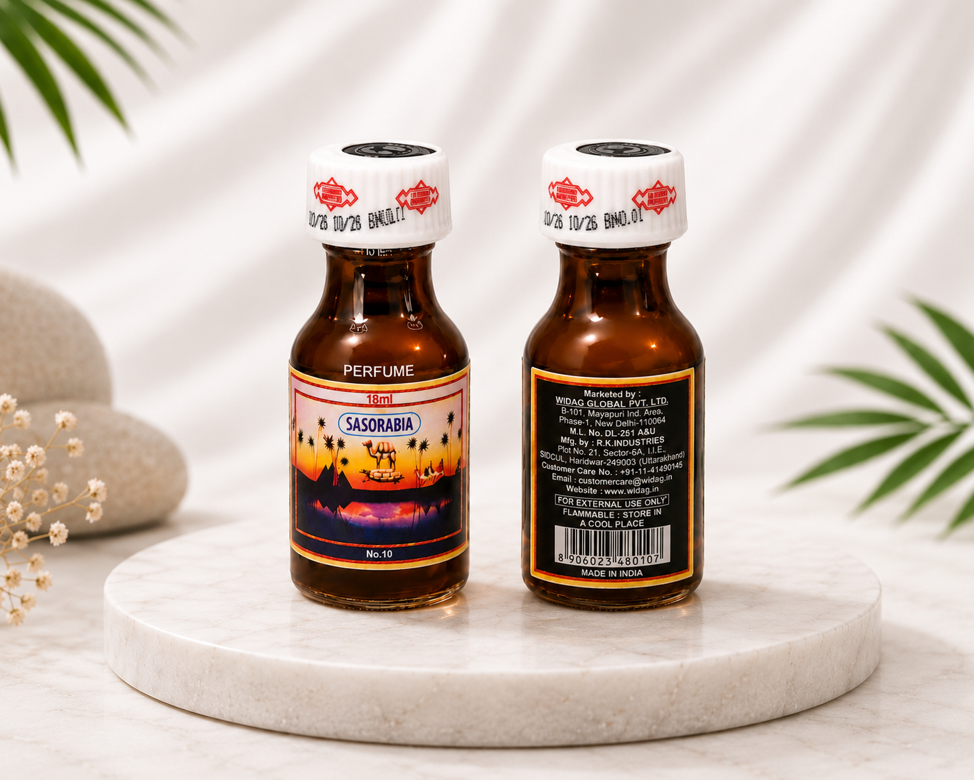 Sasorabia Oil 18ml – Authentic Spiritual Perfume Oil for Love, Attraction & Good Fortune
