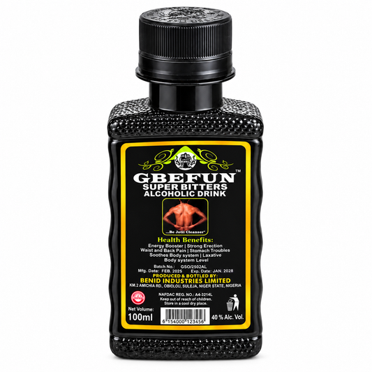 Gbefun Super Bitters Alcoholic Drink -  100ml & 200ml