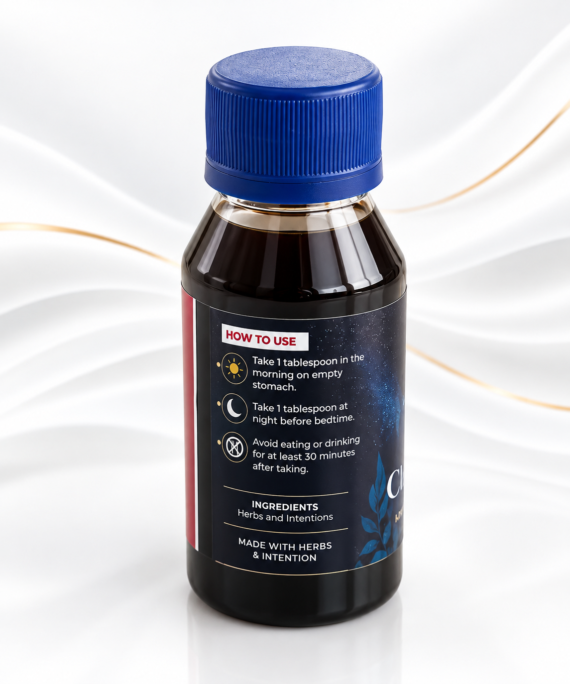 Cherubim Aura Divine Cleansing Elixir 100ml – Spiritual Cleansing, Protection & Renewal- Aporo Ofa
