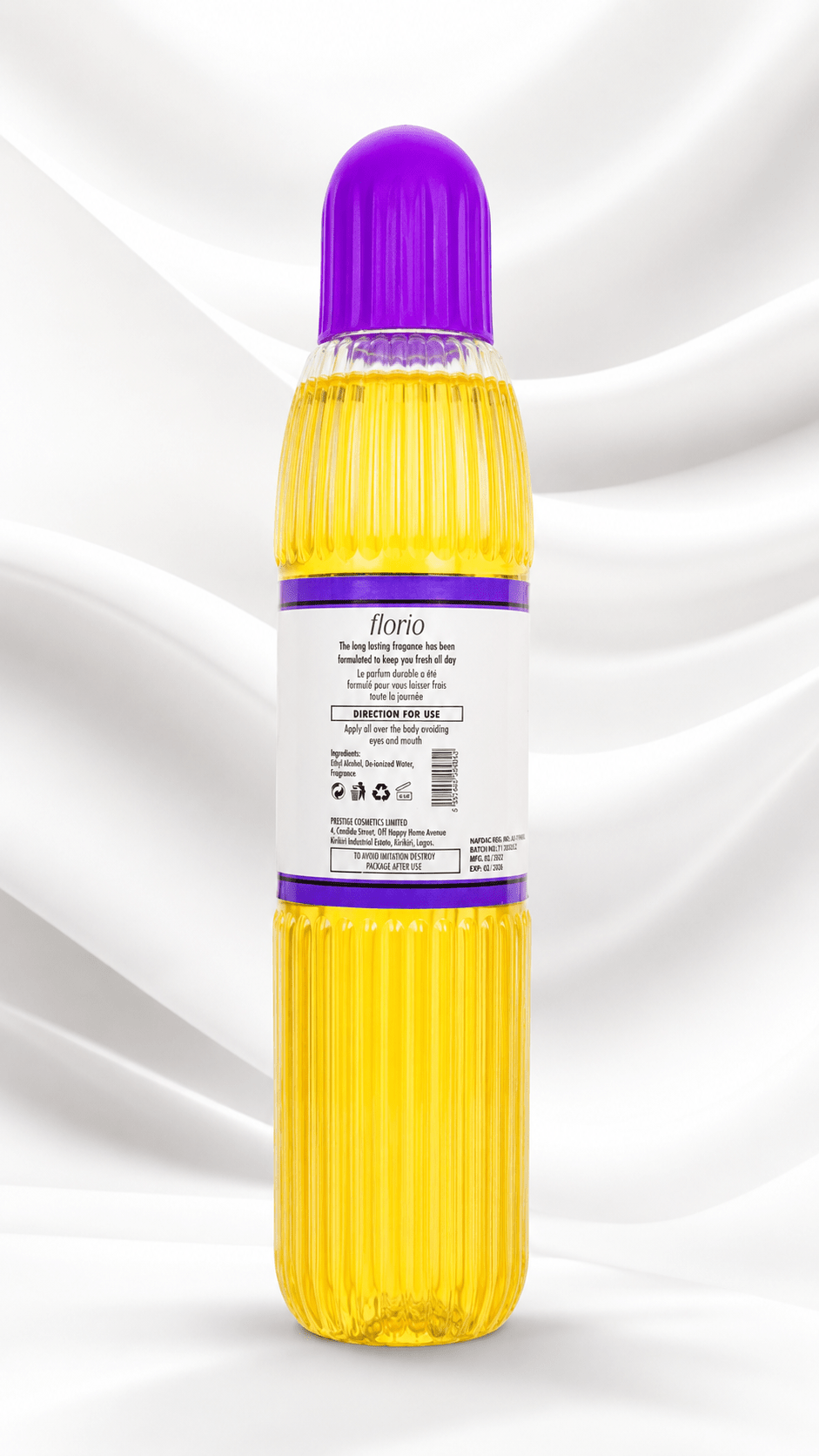 Florie Eau de Cologne | Elegant Floral Fragrance | Long-Lasting Fresh Cologne | 500ml - Perfume - Cherubim Aura