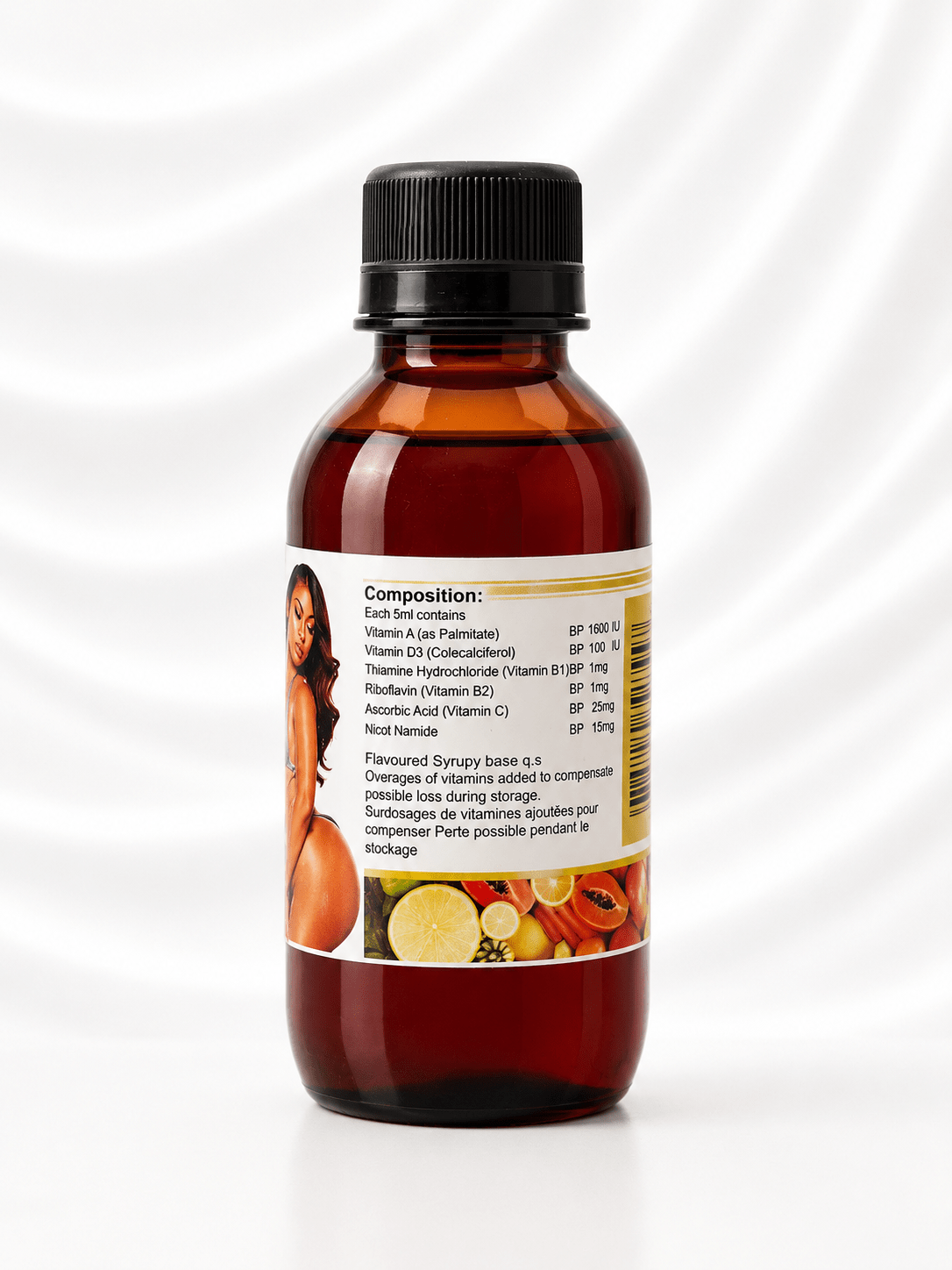 Galaxy Baobab Syrup 200ml – Women’s Curve, Hip & Feminine Body Enhancement Support - Herbal Wellness - Cherubim Aura
