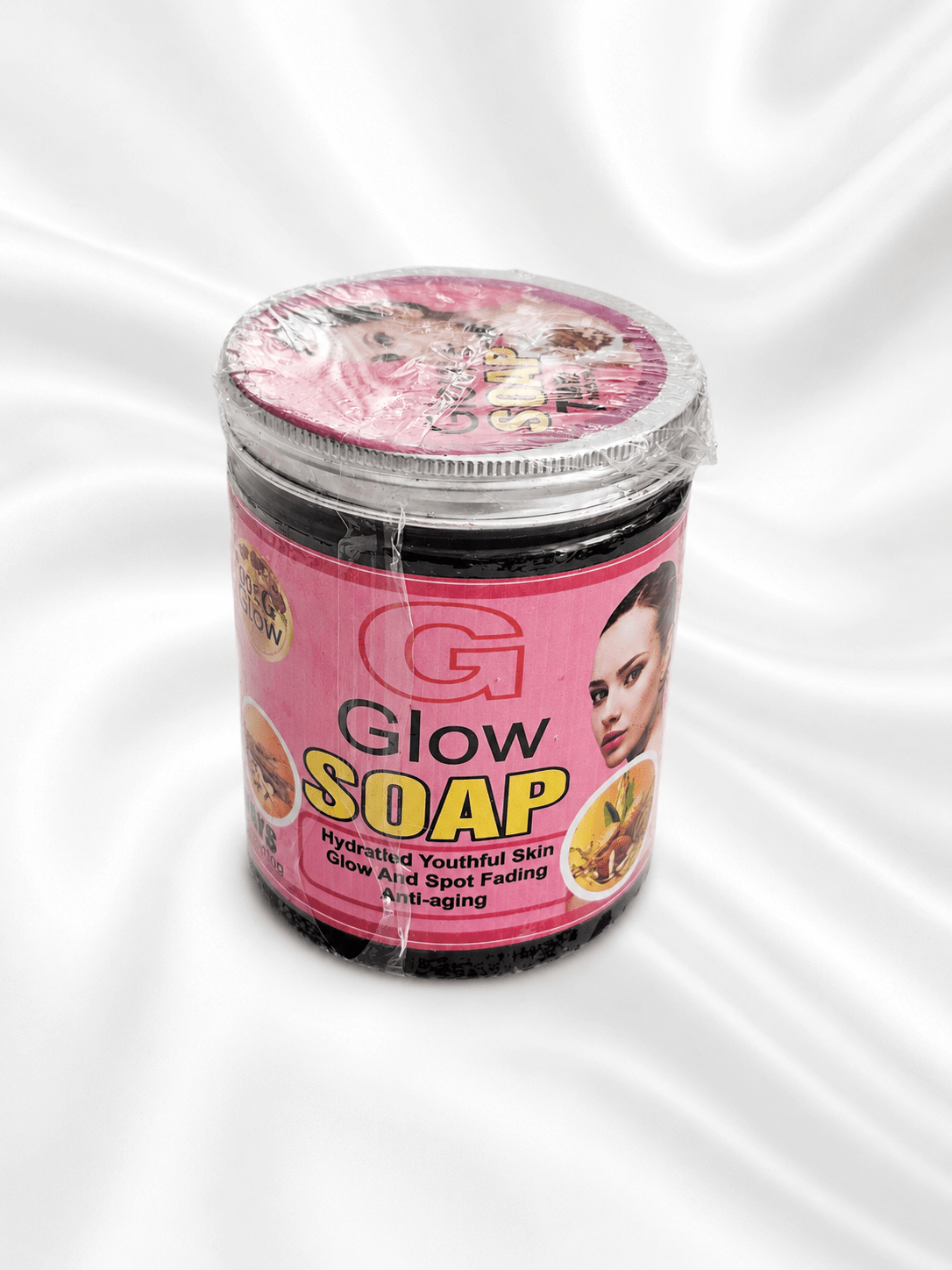 Glow Soap Hydrating Black Soap Paste for Radiant & Even-Looking Skin – 1000g - Skincare - Cherubim Aura