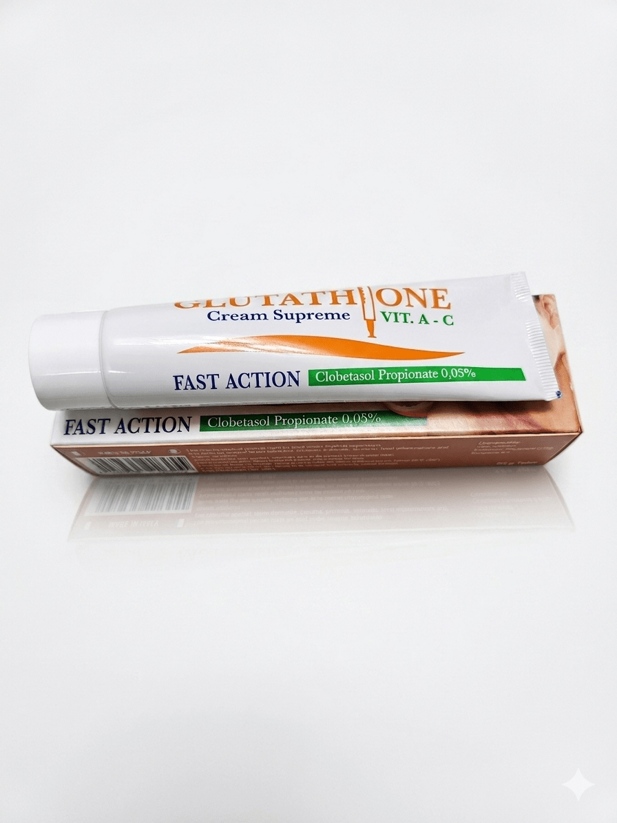 Glutathione Cream Supreme Vitamin A+C – Fast Action Nourishing Skin Cream 50g - Cream - Cherubim Aura
