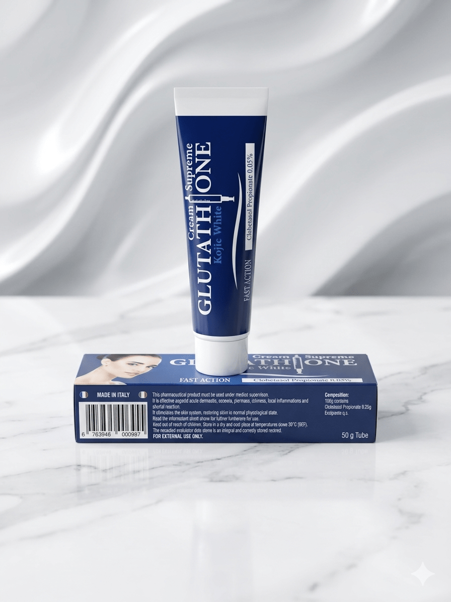 Glutathione Cream Supreme Vitamin A+C – Fast Action Nourishing Skin Cream 50g - Cream - Cherubim Aura