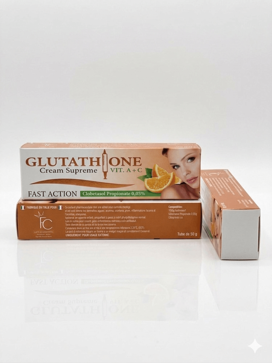 Glutathione Cream Supreme Vitamin A+C – Fast Action Nourishing Skin Cream 50g - Cream - Cherubim Aura