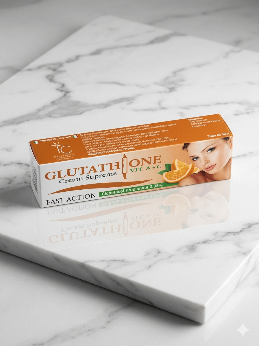 Glutathione Cream Supreme Vitamin A+C – Fast Action Nourishing Skin Cream 50g - Cream - Cherubim Aura