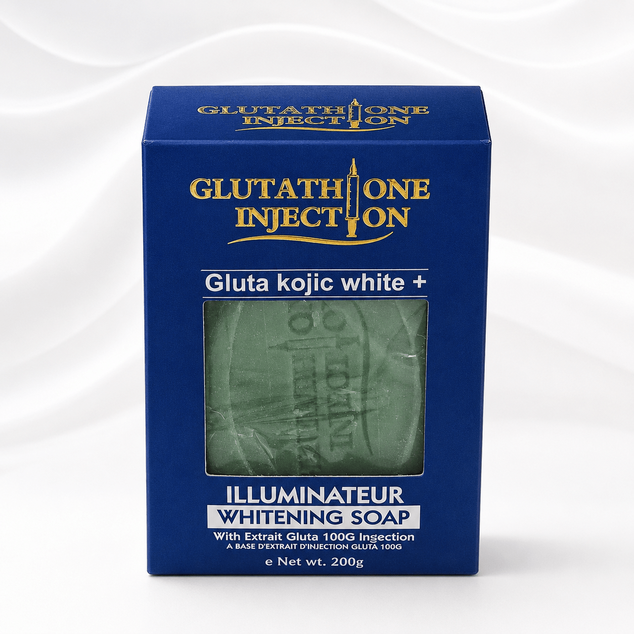 Glutathione Injection Gluta Kojic White+ Illuminator Brightening Soap – 200g - Skincare - Cherubim Aura