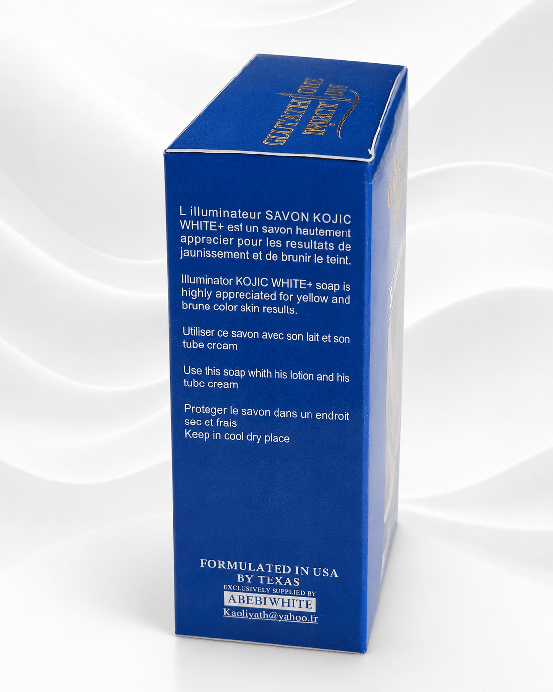 Glutathione Injection Gluta Kojic White+ Illuminator Brightening Soap – 200g - Skincare - Cherubim Aura