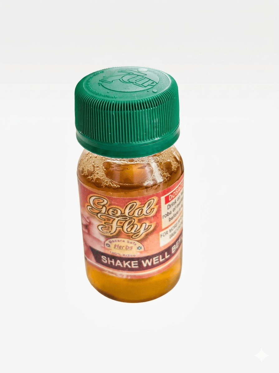 Gold Fly Herbal Aphrodisiac 30ml – Ayurvedic Herbal Vitality, Libido & Stamina Supplement - Herbal Wellness - Cherubim Aura