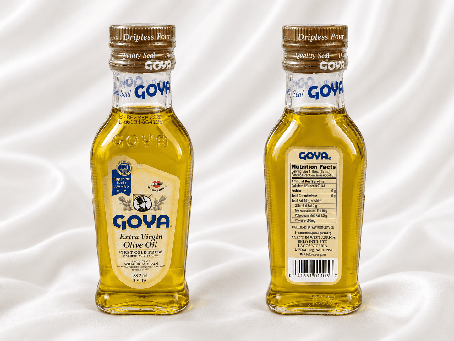 Goya Extra Virgin Olive Oil: Spiritual Anointing, Prayer & Blessing – 88.7ml - Skincare - Cherubim Aura