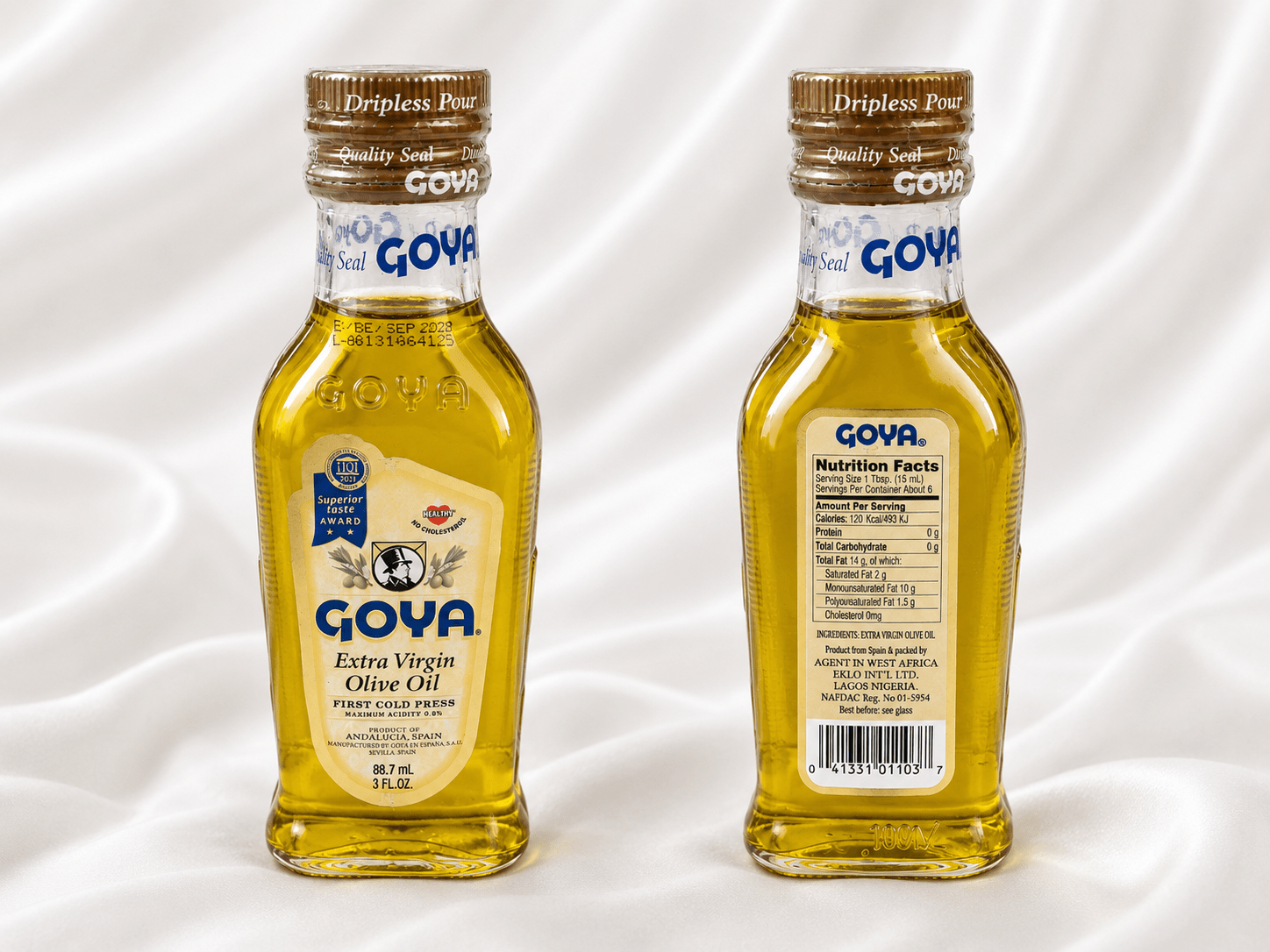 Goya Extra Virgin Olive Oil: Spiritual Anointing, Prayer & Blessing – 88.7ml - Skincare - Cherubim Aura