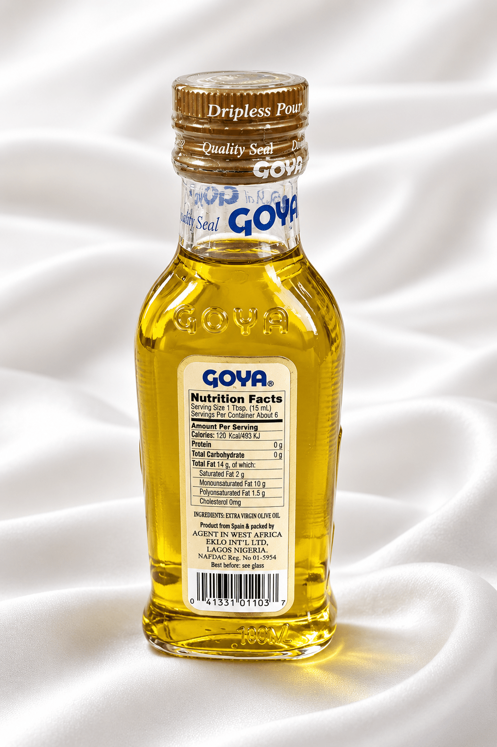 Goya Extra Virgin Olive Oil: Spiritual Anointing, Prayer & Blessing – 88.7ml - Skincare - Cherubim Aura