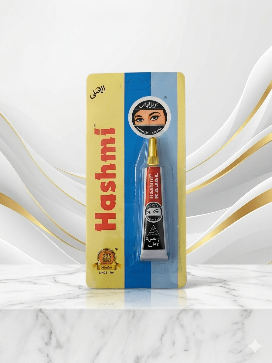 Hashmi Original Kajal | Traditional Herbal Kohl Eyeliner | Deep Black Eye Kajal | Long-Lasting Eye Makeup - Eye Liner - Cherubim Aura