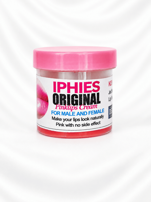 Iphies Original Pink Lips Cream | Moisturising Lip Care Cream | Soft, Smooth & Naturally Healthy-Looking Lips | For Men & Women | 20g - Lip Balm - Cherubim Aura