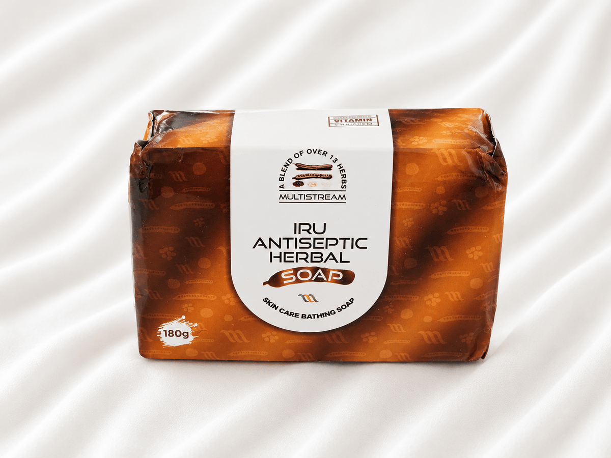 IRU Antiseptic Herbal Soap – 13+ Herb Daily Cleansing Bar - Skincare - Cherubim Aura