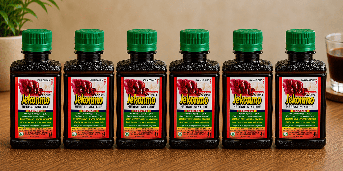 Jekonmo Herbal Mixture – 100ml Traditional Vitality & Strength Tonic - herb - Cherubim Aura