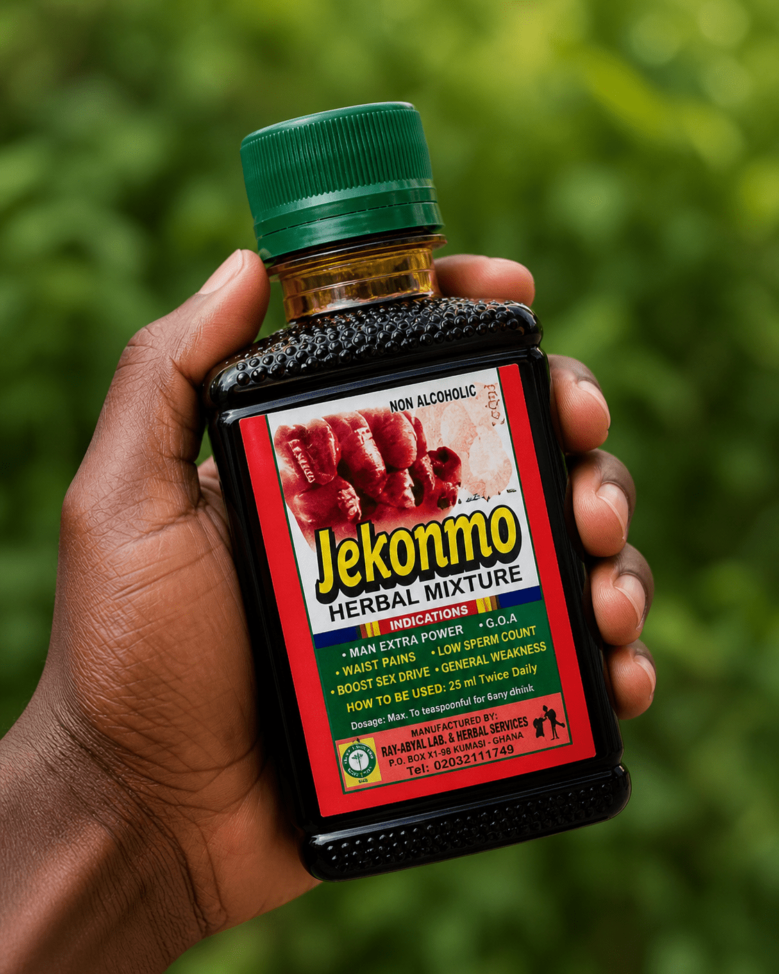 Jekonmo Herbal Mixture – 100ml Traditional Vitality & Strength Tonic - herb - Cherubim Aura
