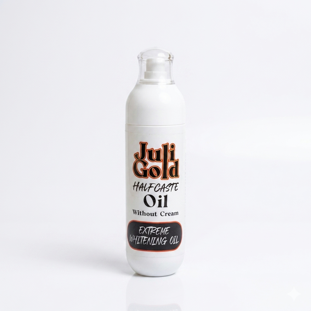 Juli Gold Half Caste Extreme Whitening Oil – Brightening Body Care