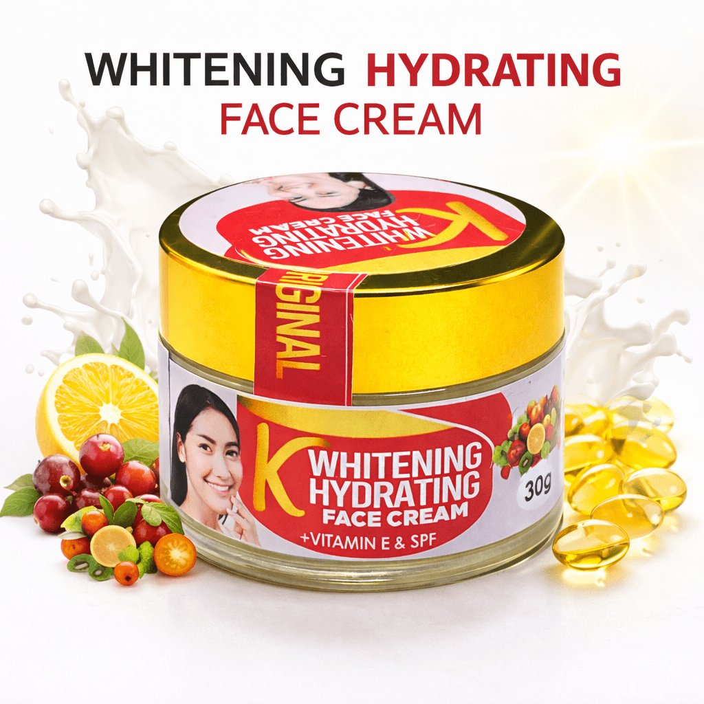 K Whitening Hydrating Super Whitening Milk & Face Cream Set - Skincare - Cherubim Aura