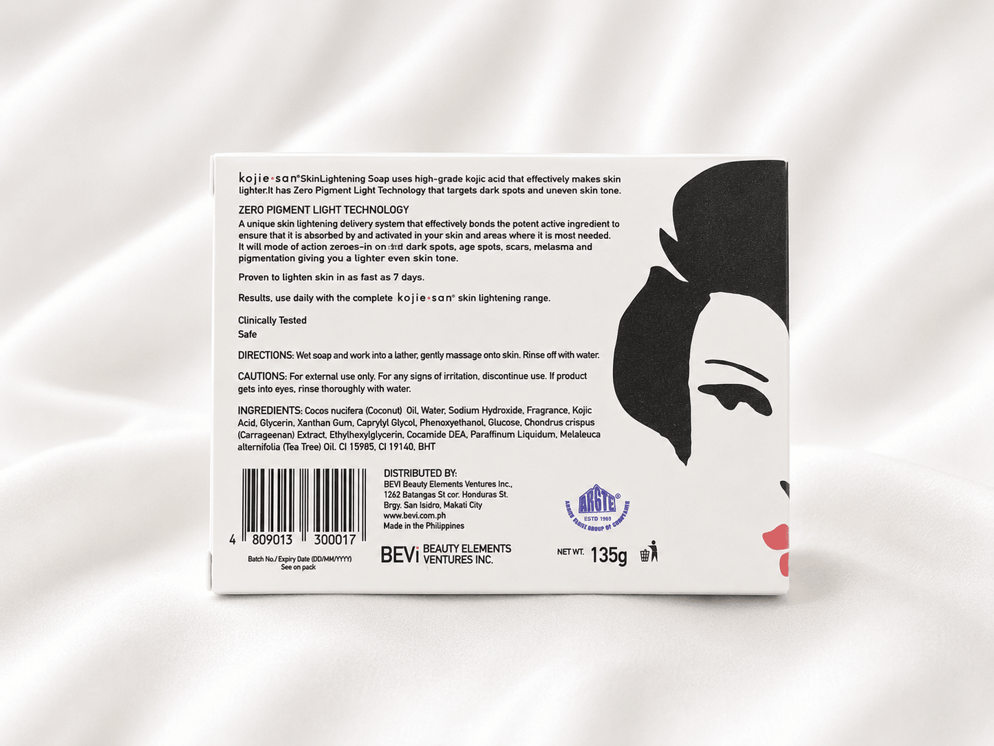 Kojie San Classic Skin Lightening Soap – Kojic Acid Cleansing Bar for Brighter - Even-Looking Face & Body Skin - Skincare - Cherubim Aura