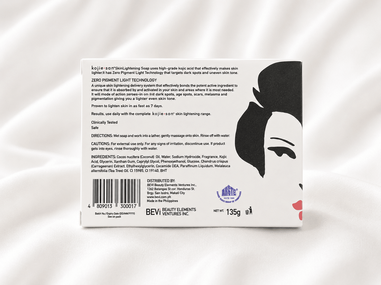 Kojie San Classic Skin Lightening Soap – Kojic Acid Cleansing Bar for Brighter - Even-Looking Face & Body Skin - Skincare - Cherubim Aura