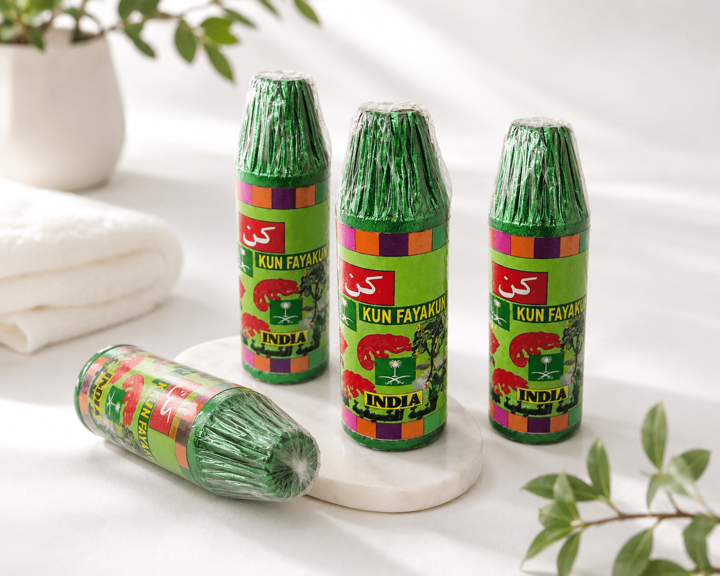 Kun Fayakun Spiritual Perfume 25ml – Traditional Attar Fragrance for Prayer, Peace & Positive Intentions - Spiritual Perfume - Cherubim Aura