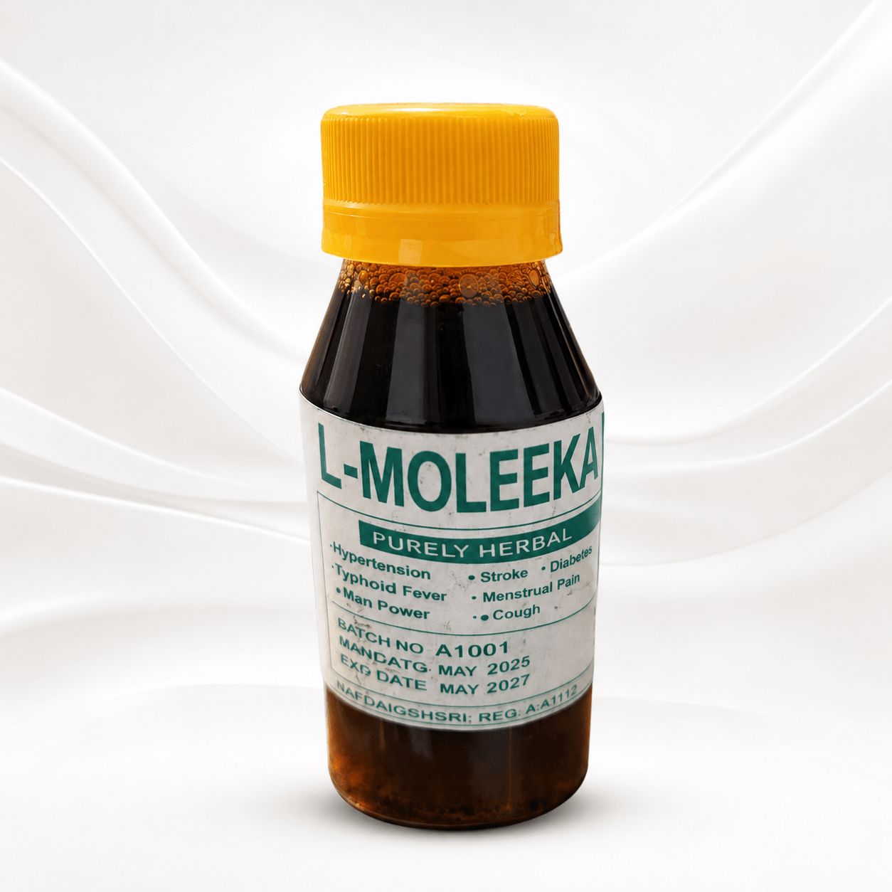 L-Moleeka Purely Herbal Liquid – Adimenu - Traditional African Herbal Tonic for Men & Women - 100g - Herbal Wellness - Cherubim Aura