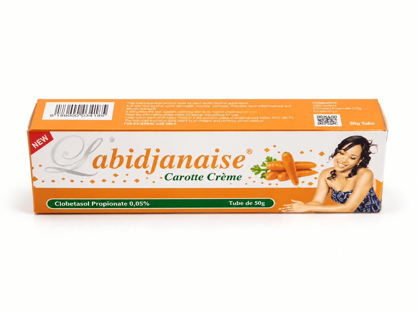 Labidjanaise Carotie Crème – Topical Treatment – 50g - Skincare - Cherubim Aura