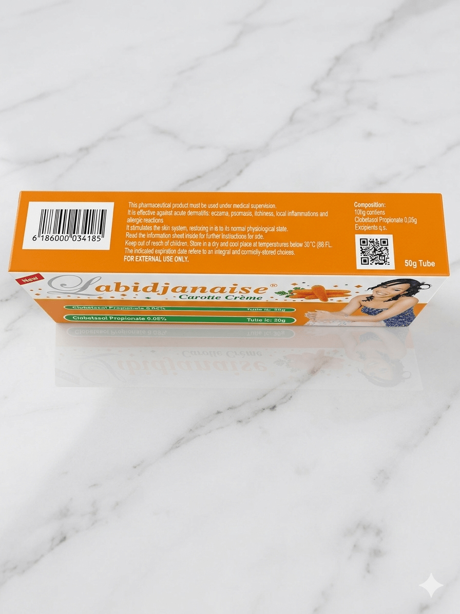 Labidjanaise Carotie Crème – Topical Treatment – 50g - Skincare - Cherubim Aura