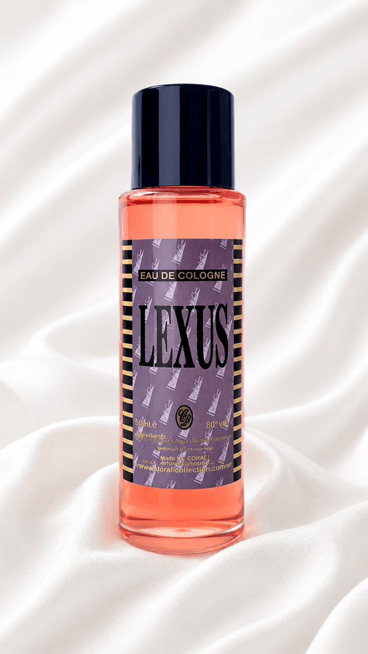 LEXUS Eau de Cologne 50ml – Classic Fresh Everyday Fragrance - Eau de Cologne - Cherubim Aura