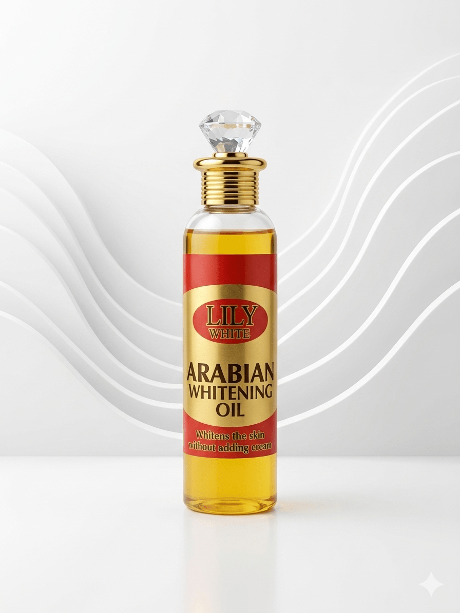 Lily White Arabian Whitening Body Oil | Nourishing Moisturising Beauty Oil | 250ml - Body Oil - Cherubim Aura