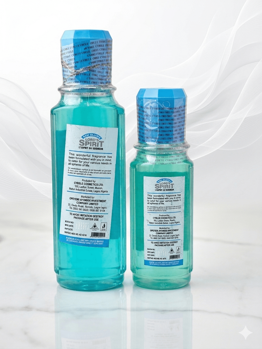 Lord's Spirit Spiritual Perfume | Premium Spiritual Cologne | 250ml & 150ml | Long-Lasting - Refreshing Anointing Cologne - Perfume - Cherubim Aura