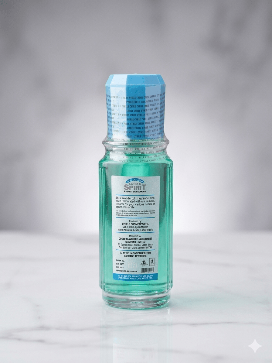 Lord's Spirit Spiritual Perfume | Premium Spiritual Cologne | 250ml & 150ml | Long-Lasting - Refreshing Anointing Cologne - Perfume - Cherubim Aura
