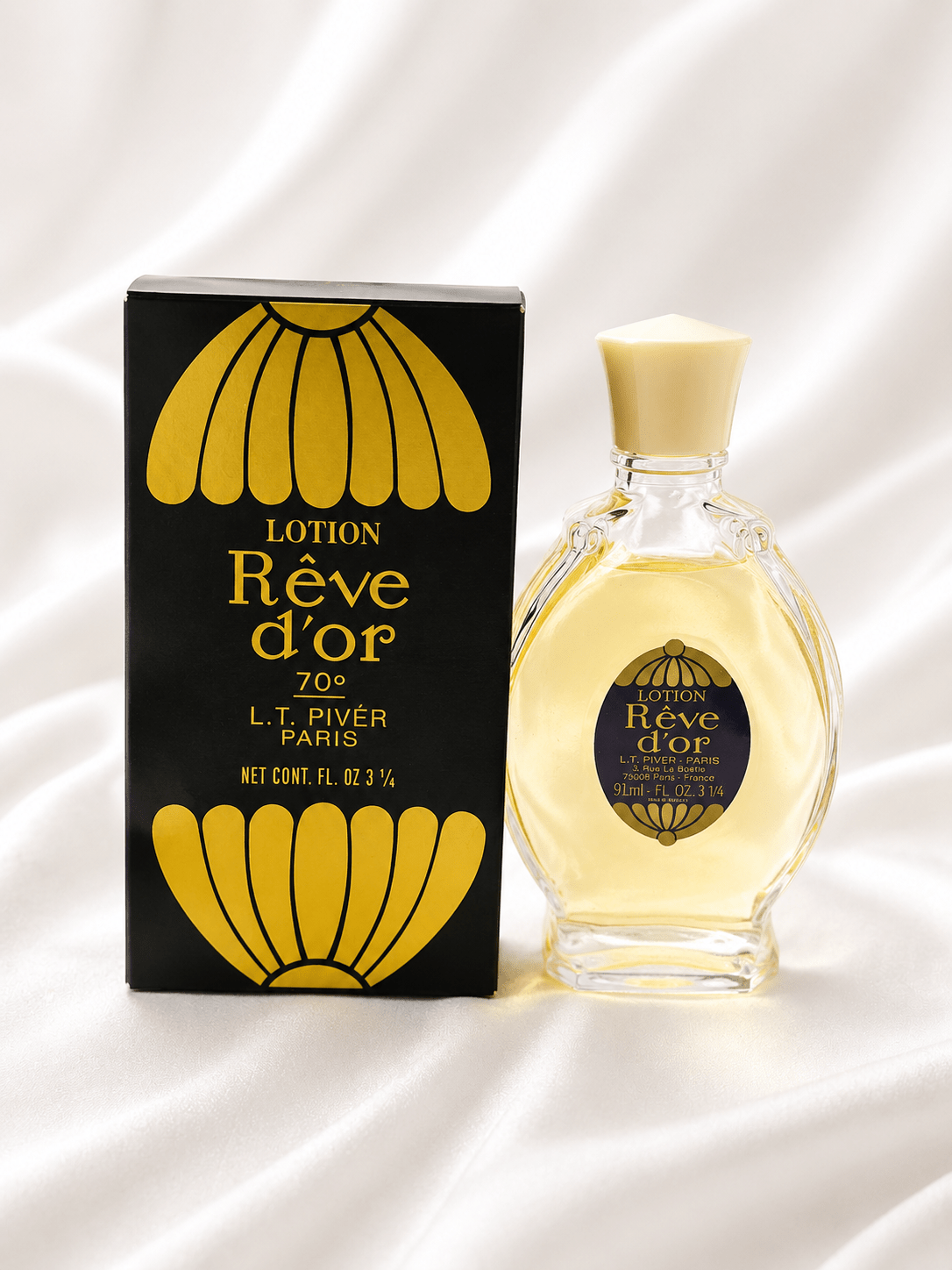 L.T. Piver Rêve d'Or Perfumed Lotion – Classic French Fragrance 91ml & 423ml - Perfume - Cherubim Aura
