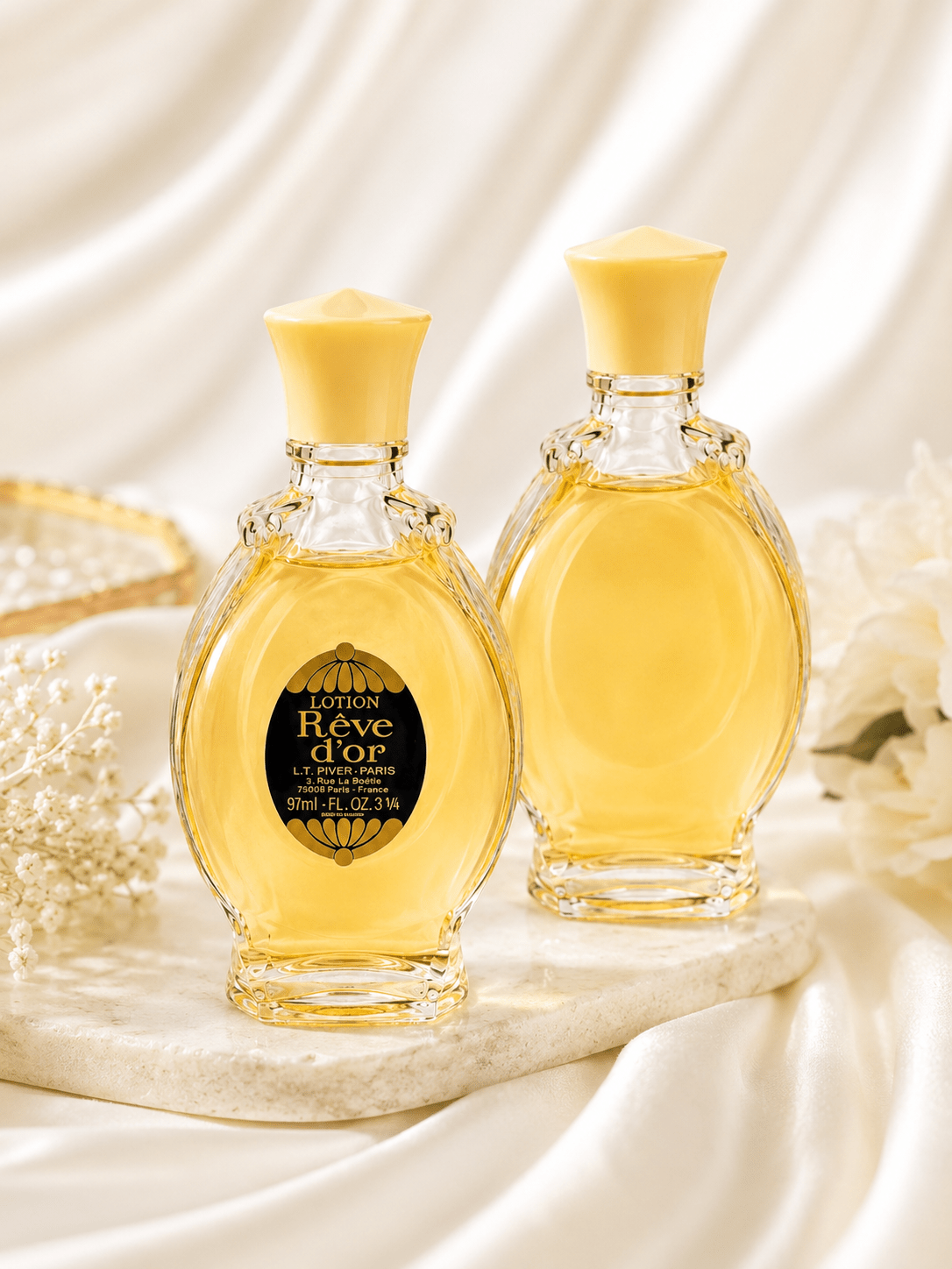 L.T. Piver Rêve d'Or Perfumed Lotion – Classic French Fragrance 91ml & 423ml - Perfume - Cherubim Aura