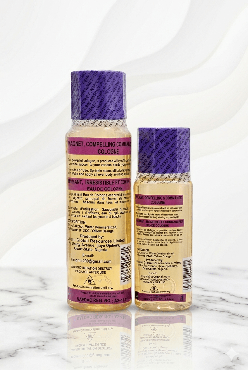 Magnet Spiritual Perfume | Premium Spiritual Cologne for Compelling & Commanding | 250ml & 150ml - Perfume - Cherubim Aura