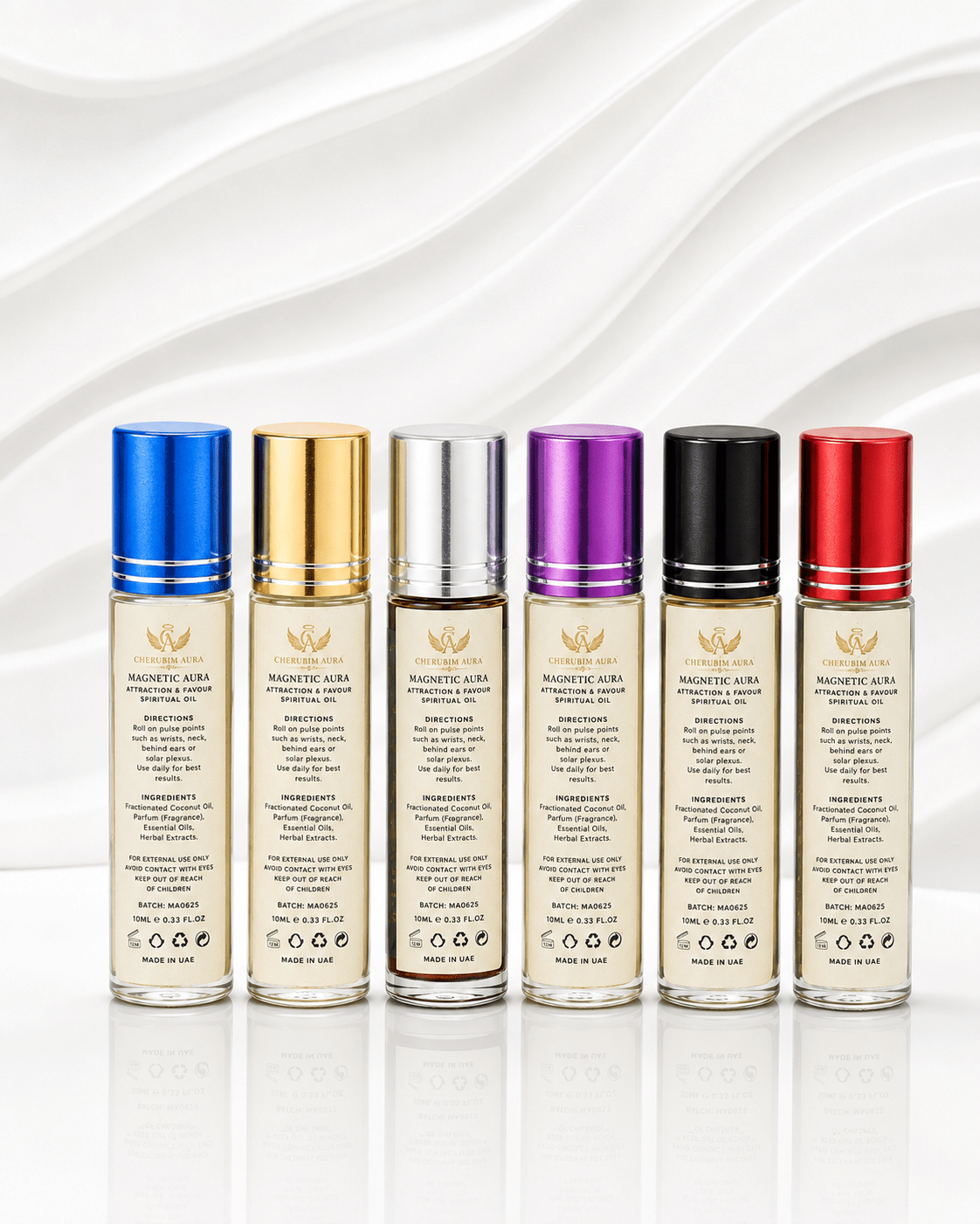 Magnetic Aura Roll-On Spiritual Oil – Attraction & Favour Aura Oil - Roll On - Cherubim Aura