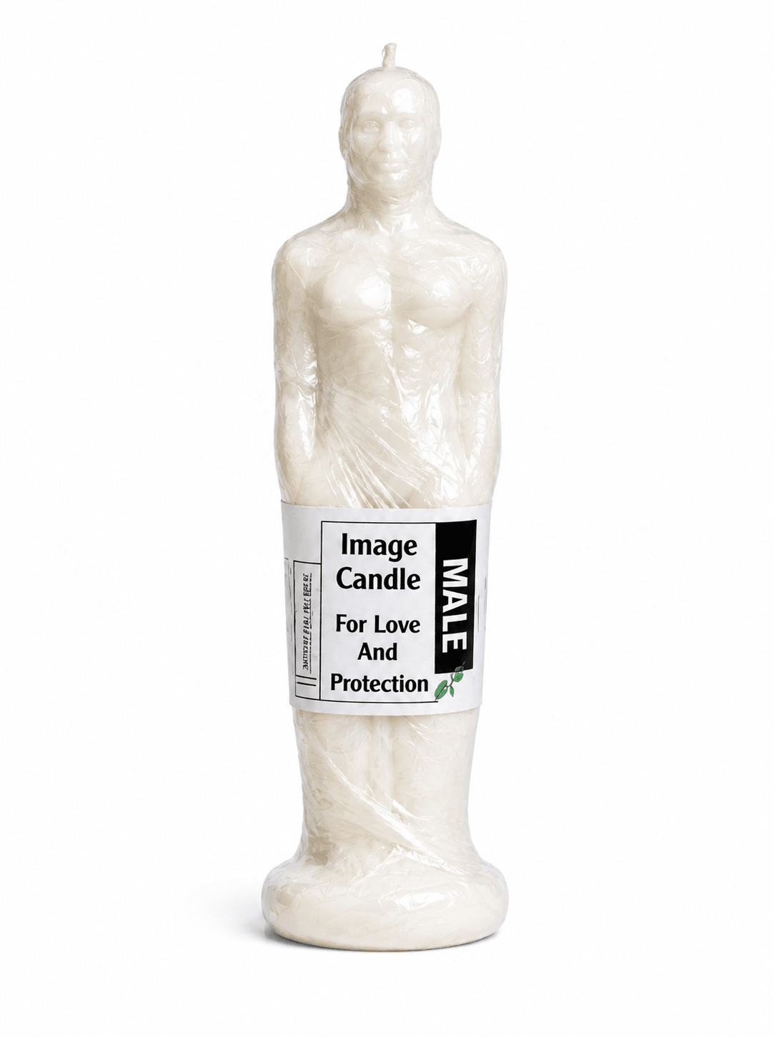 Male & Female Image Candle for Love & Protection – Spiritual Figure Ritual Candle – Red, Black & White - Spiritual Candles - Cherubim Aura