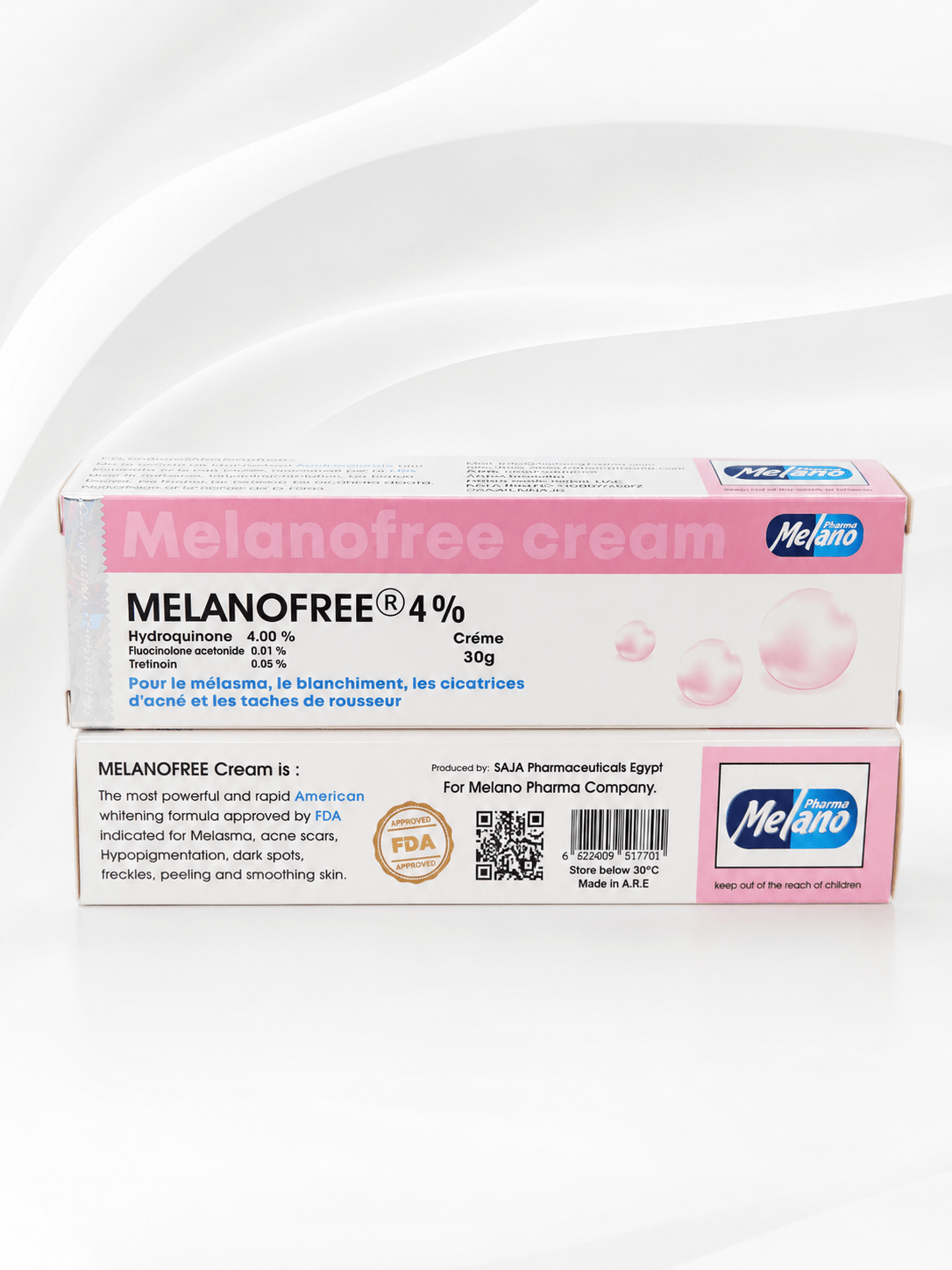 Melanofree 4% Hydroquinone Cream 30g – Melasma & Dark Spot Corrector - Skincare - Cherubim Aura