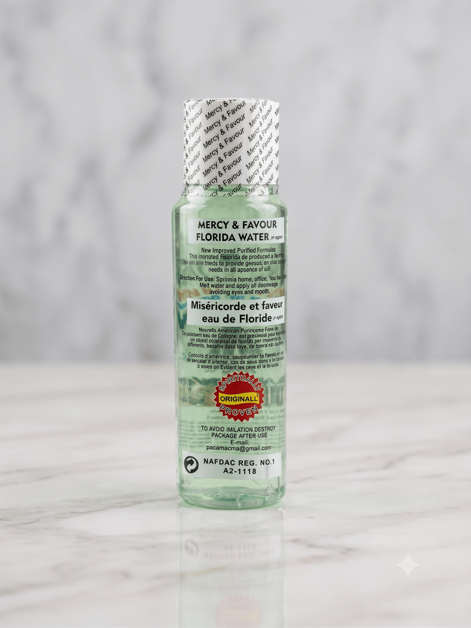 Mercy & Favour Florida Water All Purpose Cologne | Spiritual Cleansing & Refreshing Cologne | 250ml & 150ml - Perfume - Cherubim Aura
