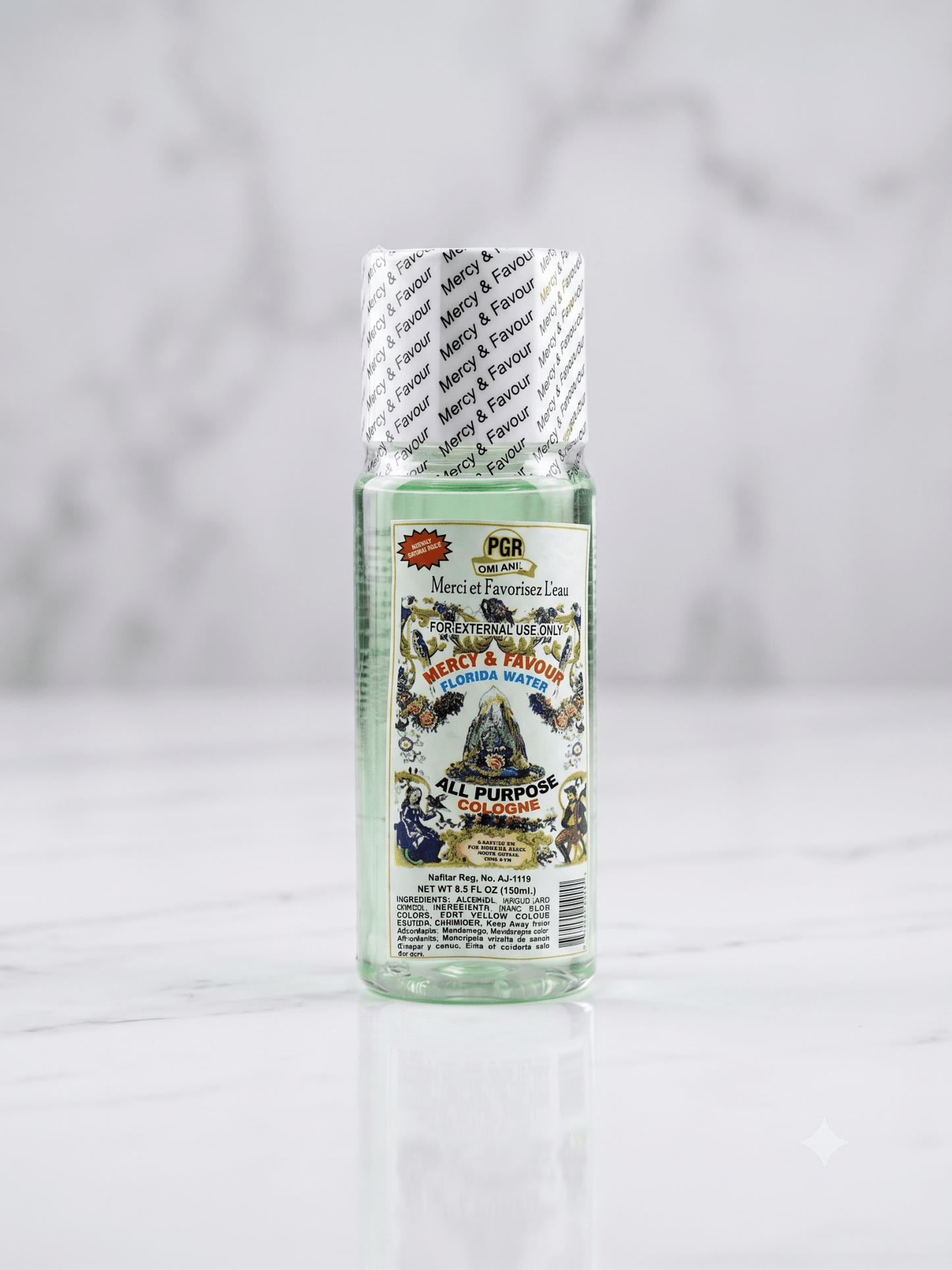 Mercy & Favour Florida Water All Purpose Cologne | Spiritual Cleansing & Refreshing Cologne | 250ml & 150ml - Perfume - Cherubim Aura