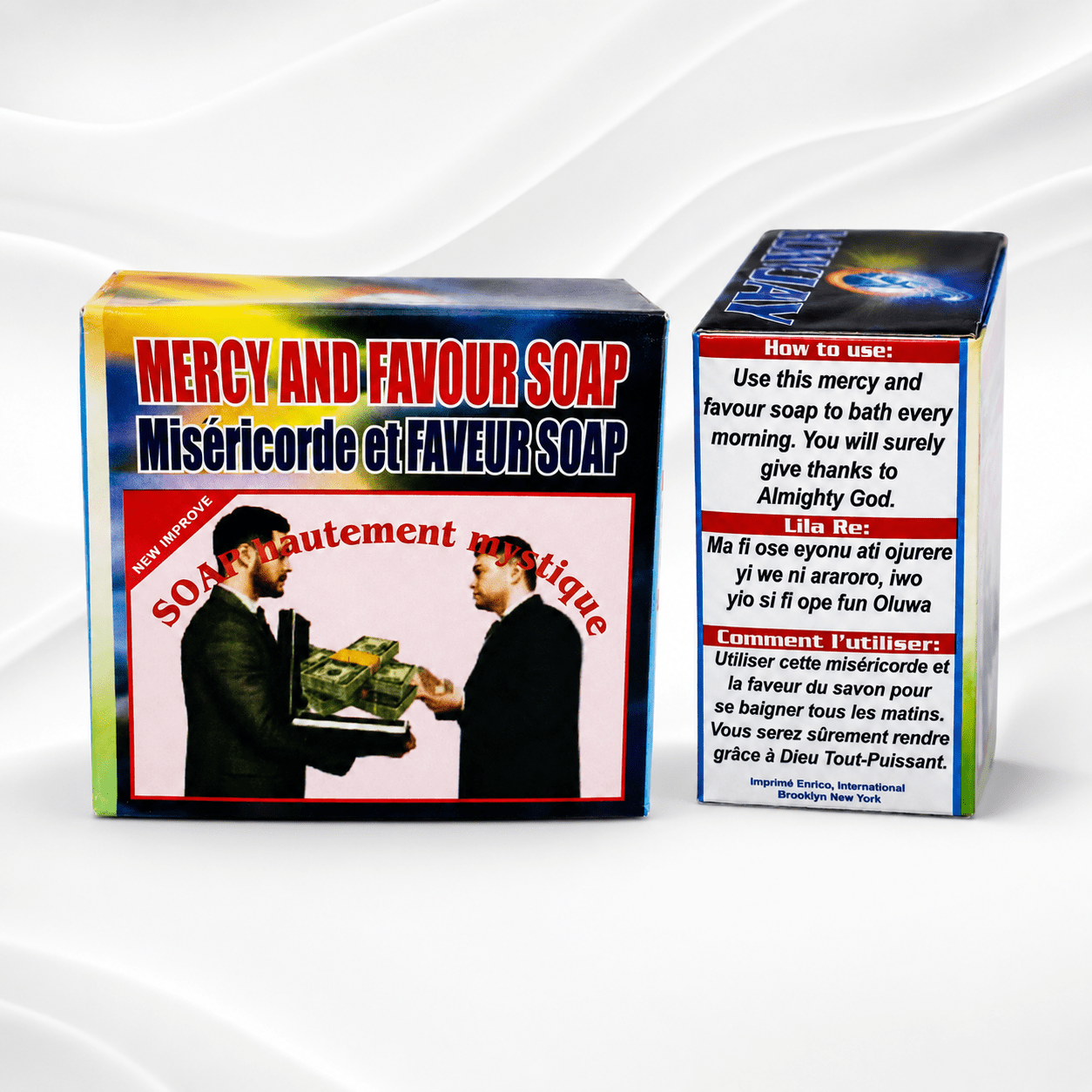 Mercy & Favour Spiritual Soap – Traditional Prayer Bath Soap for Favour, Grace & Positive Intentions - Spiritual Soap - Cherubim Aura