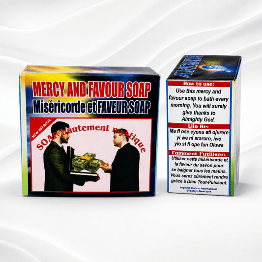 Mercy & Favour Spiritual Soap – Traditional Prayer Bath Soap for Favour, Grace & Positive Intentions - Spiritual Soap - Cherubim Aura