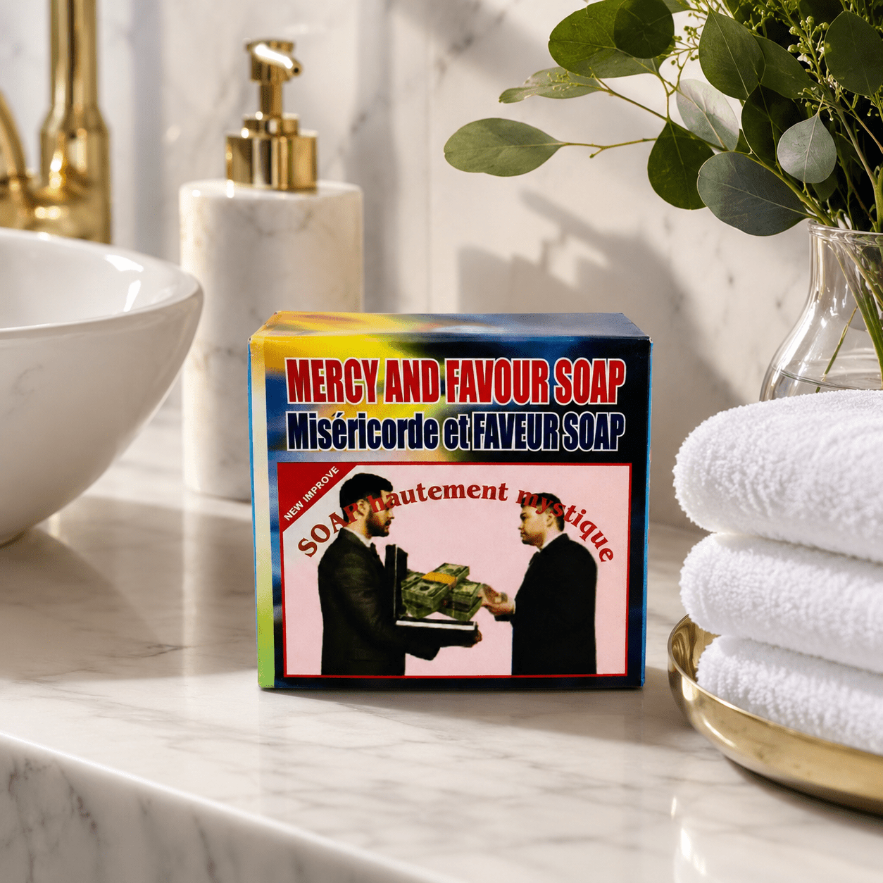 Mercy & Favour Spiritual Soap – Traditional Prayer Bath Soap for Favour, Grace & Positive Intentions - Spiritual Soap - Cherubim Aura