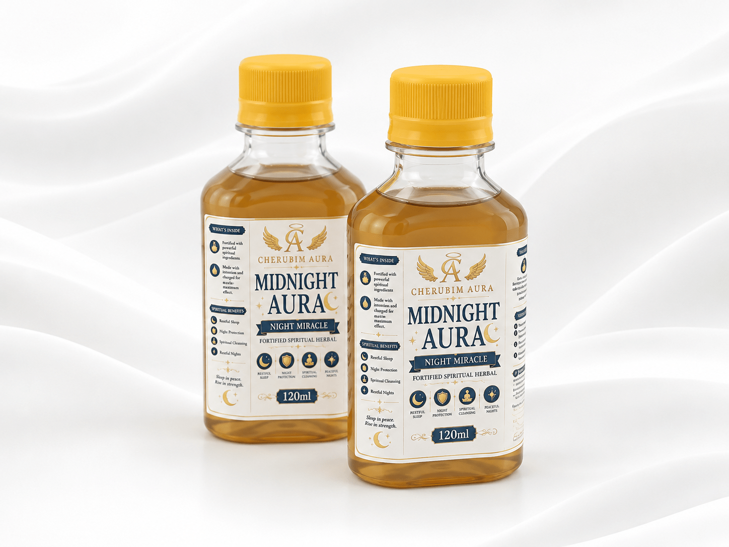 Midnight Aura Night Miracle Fortified Spiritual Perfume - Cherubim Aura - 120ml - Fortified Perfume - Cherubim Aura