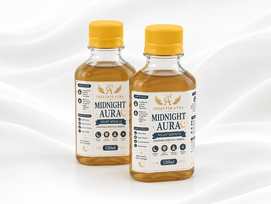 Midnight Aura Night Miracle Fortified Spiritual Perfume - Cherubim Aura - 120ml - Fortified Perfume - Cherubim Aura