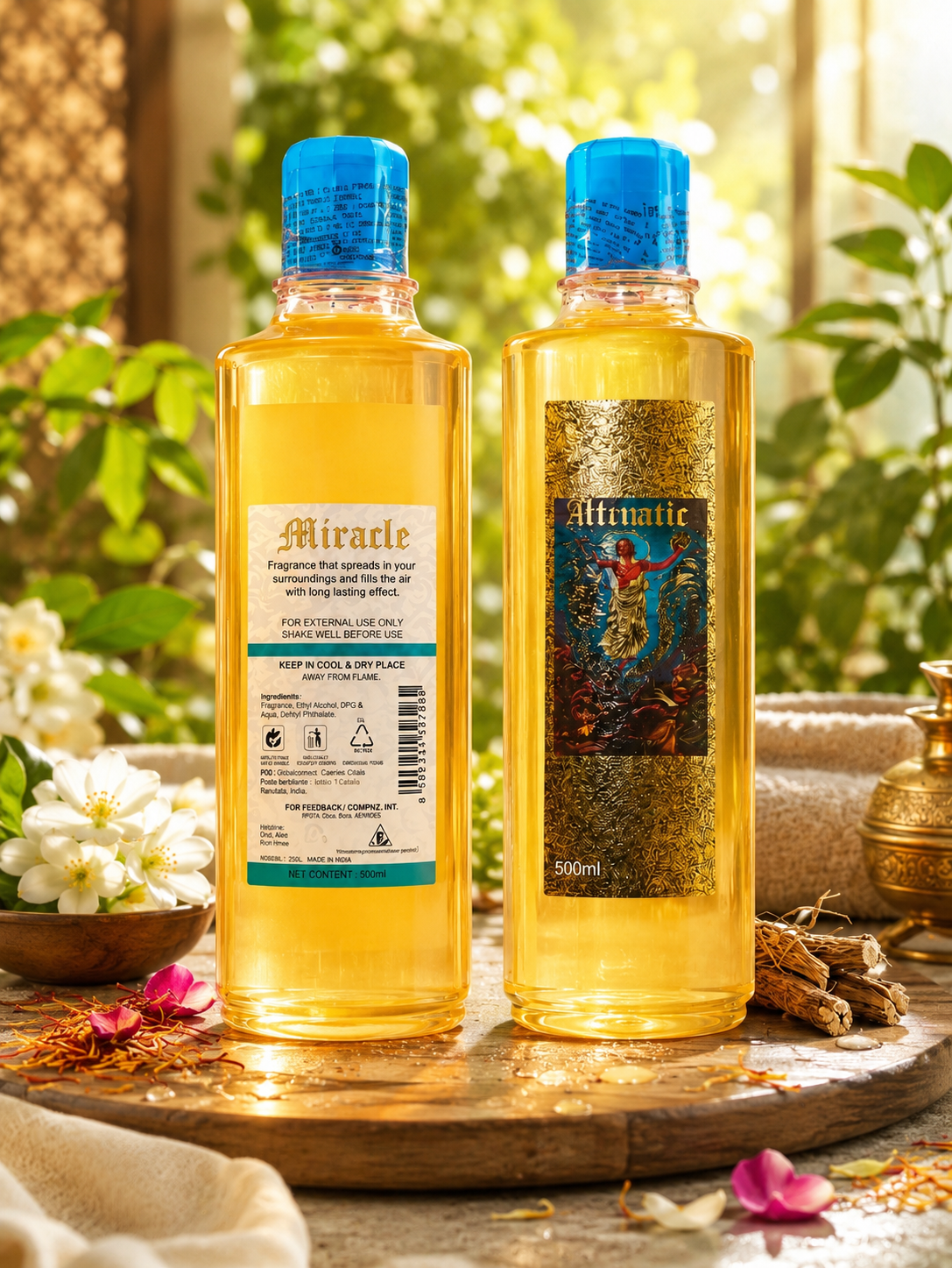 Miracle Altimatic Premium Fragrance – Long-Lasting Air Freshener & Ambient Spiritual Water - Perfume - Cherubim Aura