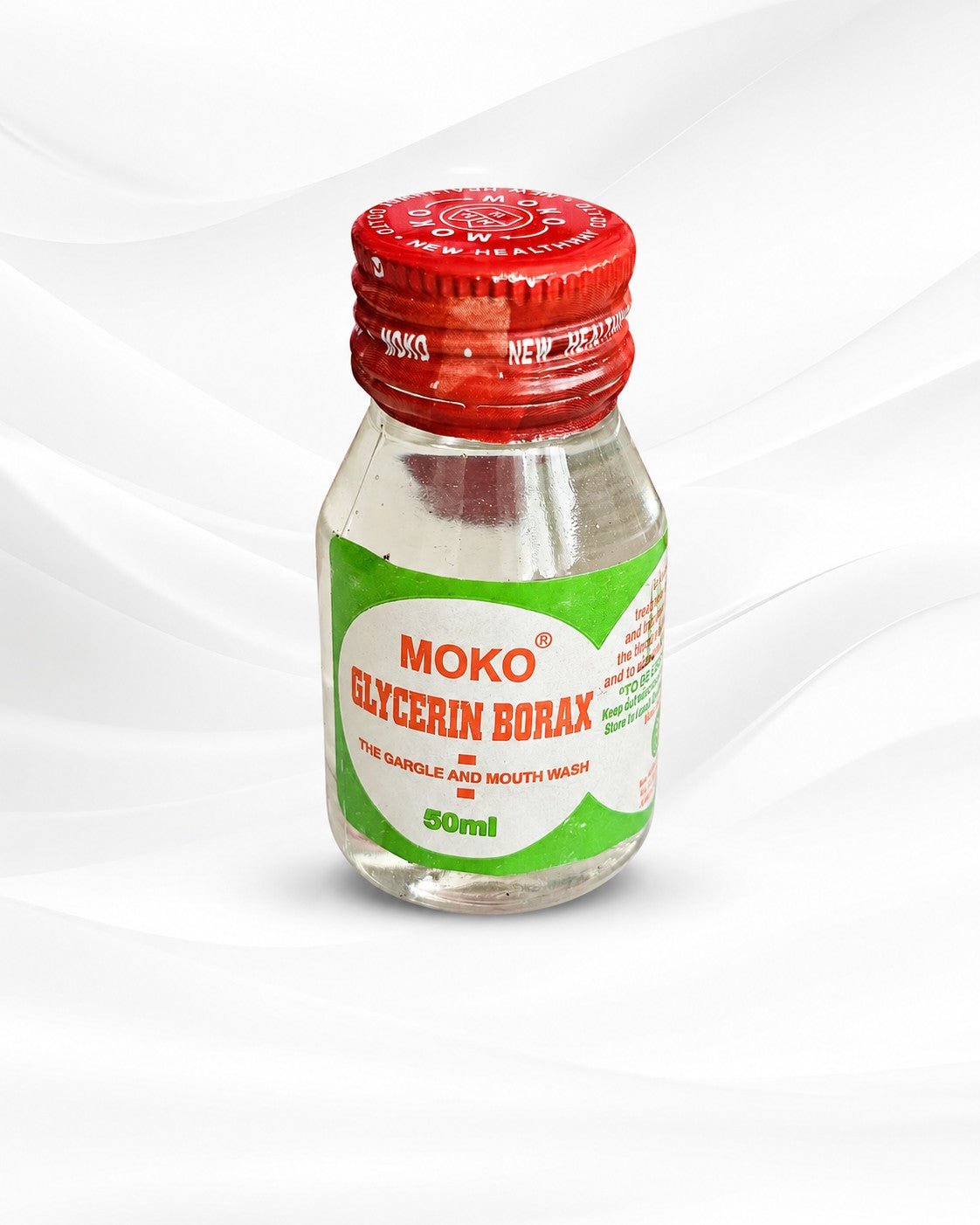 Moko Glycerin Borax Gargle & Mouthwash 50ml – Oral Care Mouth Rinse Formula - Oral care - Cherubim Aura