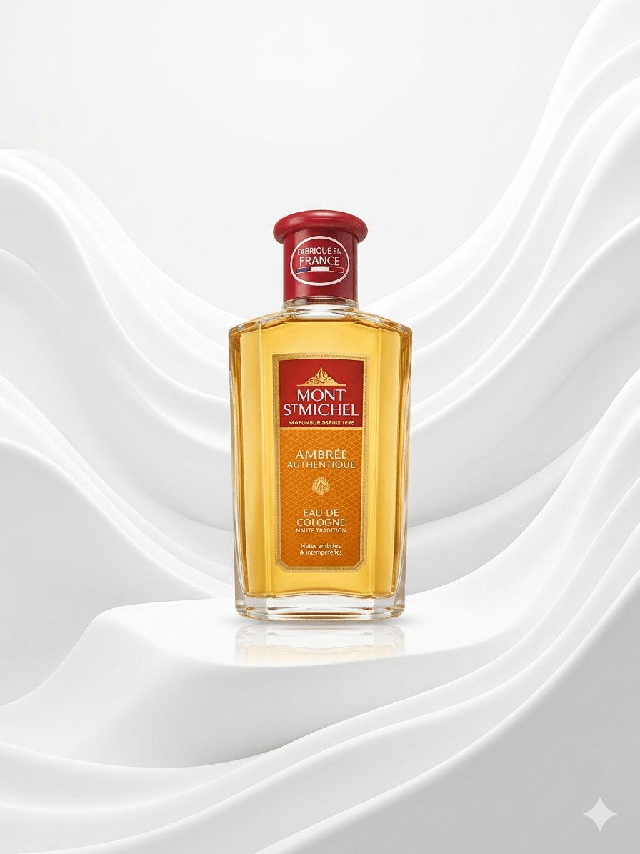 Mont St Michel Ambrée Authentique Eau de Cologne | Premium Amber Fragrance | Made in France - Perfume - Cherubim Aura