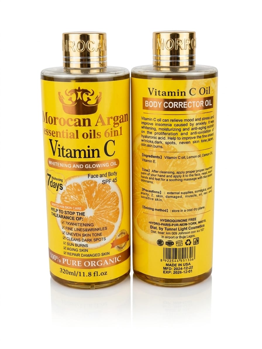 Moroccan Argan Essential Oils 6-in-1 - Skincare - Cherubim Aura